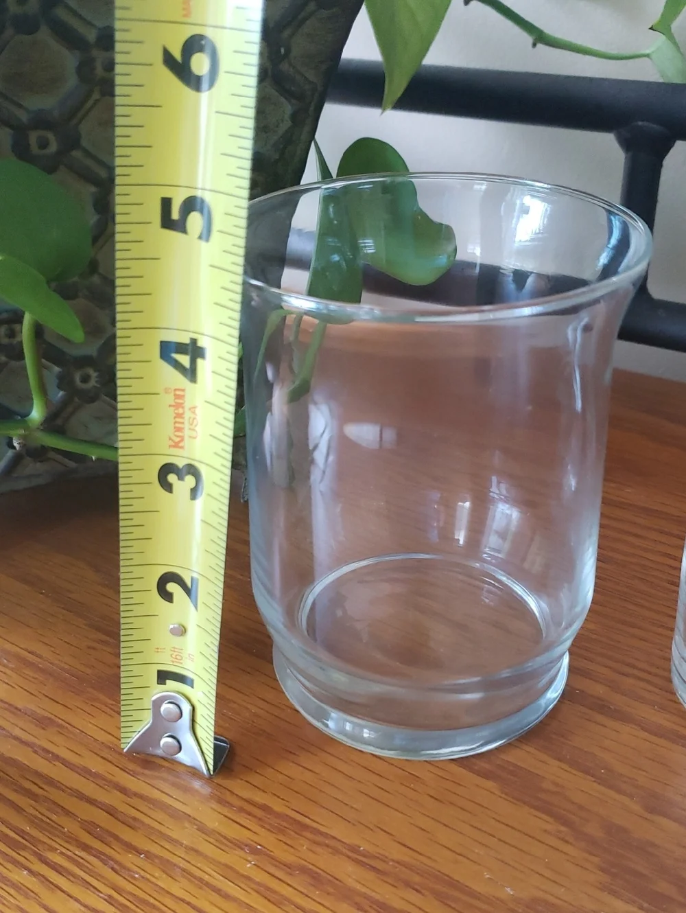 Elegant Clear Glass Vases- Set Of 3